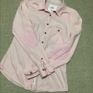 Women’s button down, pink, shirt- Size small